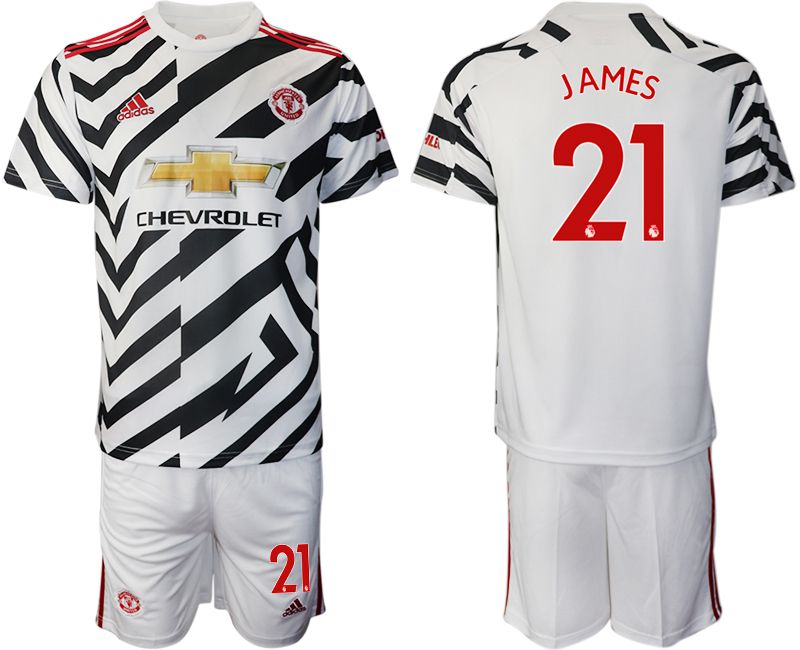 Men 2020-2021 club Manchester united away #21 white Soccer Jerseys->manchester united jersey->Soccer Club Jersey